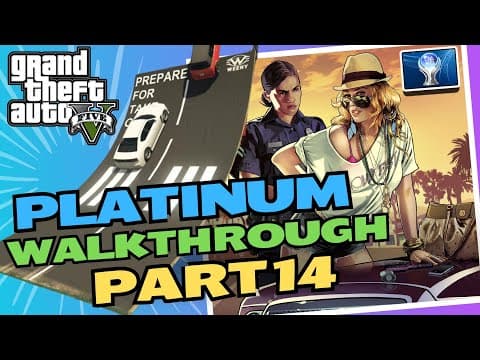 Gta 5 100% Platinum Walkthrough [stunt Jumps] Part 14