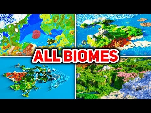 Top 50 Best Survival Seeds For Minecraft 1.21+! (bedrock & Java)