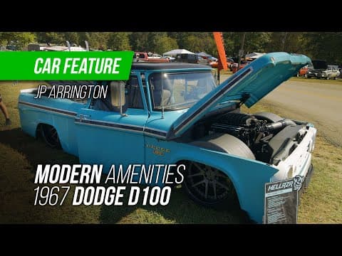Barn Find to Modern Muscle: Dodge D-100 with Demon Power and Modern Amenities