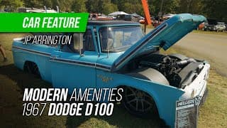 Barn Find to Modern Muscle: Dodge D-100 with Demon Power and Modern Amenities
