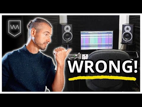 How To Correctly Set Up A Home Music Studio - Ep 1