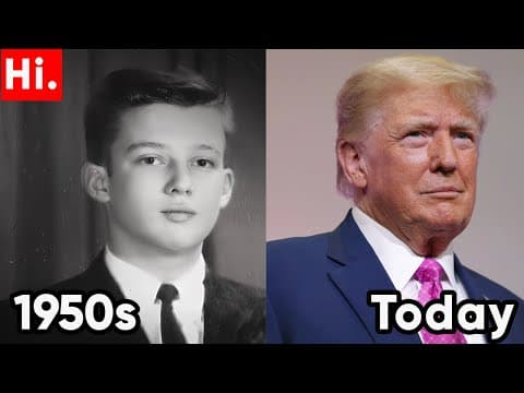 Us Presidents & Politicians As Kids - Colorized And Brought To Life