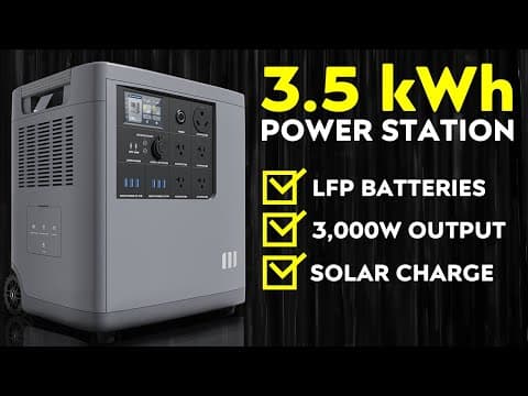 Catl Lfp Battery Powered Portable Power Station | Mango Power E Review