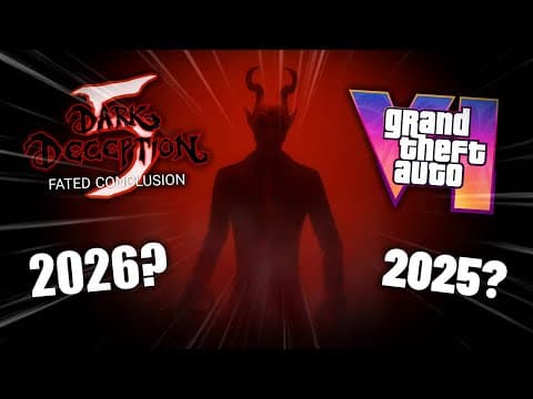 Dark Deception Chapter 5 To Release In 2026 Due To Gta 6? (update)