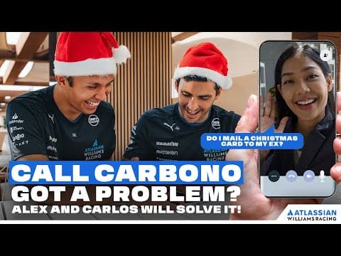Alex Albon & Carlos Sainz Answer Your Life Questions! | Christmas Special!