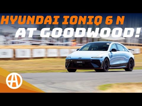 Hyundai Ioniq 6 N Delights Dynamically At The Goodwood Festival Of Speed