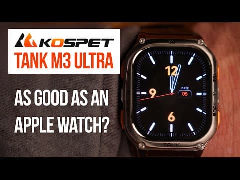Kospet Tank M3 Ultra Smart Watch - Low Cost Smart Watch - How Good Is It?