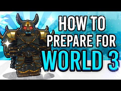 Do This Before World 3 Update In Roblox The Forge...