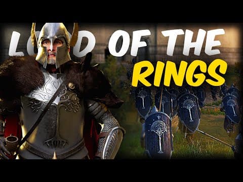 This Massive Multiplayer Lord Of The Rings Battle Simulator Is Insane