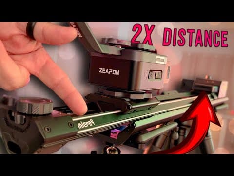 Stepping Up My Quality With This Ultimate Camera Slider Setup? Zeapon Micro4 E1000 & Pons Pt Heads.