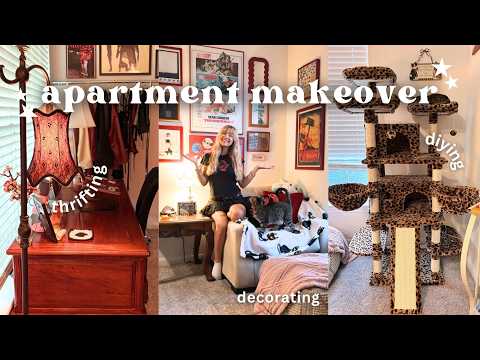 MAKING OVER MY APARTMENT! creating the coziest, coolest space!!