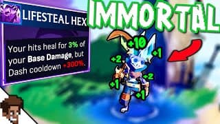 Monsters Can't Kill Me Thanks To Op Lifesteal Build | Windblown