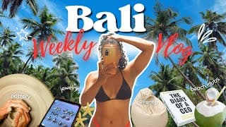 Life In Bali: Pottery, Beach Clubs, & Diary Of A Ceo Event Vlog