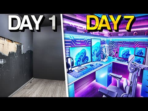 I Built My Ultimate $35,000 Gaming Room!
