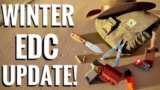 Winter Edc Update! New Knives, New Flashlight, New Dolphin!