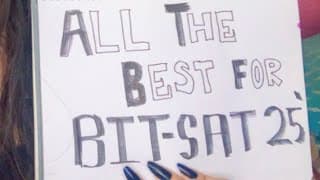 All The Best For Bitsat 2025 | Bitsat 2025