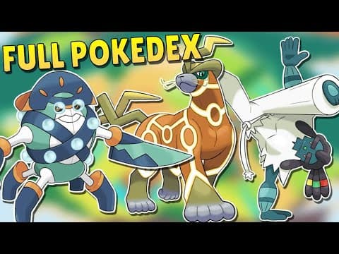 Full Brazilian Pokedex - An In-depth Look At The Kosta Pokemon Fakemon Region