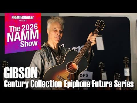 Gibson Century Collection And Epiphone Futura Series I Namm 2026