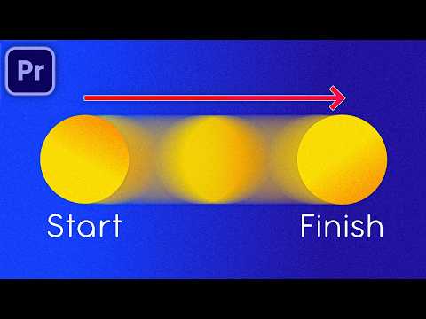 Make Objects Move Smoothly In Premiere Pro (keyframe Animation Tutorial)
