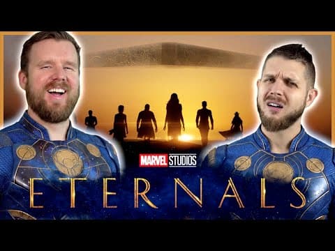 My Friend Reacts To Marvel's Eternals For The First Time || Hilarious Reaction