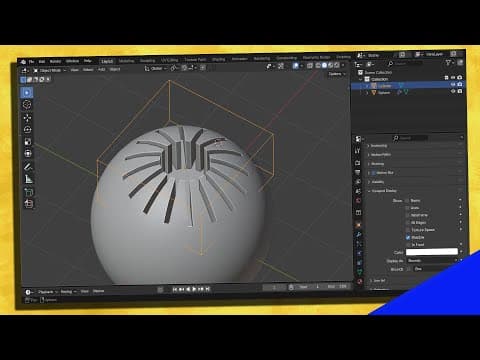 Boolean Modifier And Bool Tool Tutorial For Blender 3d