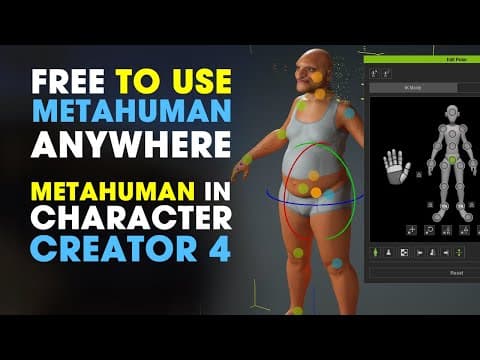 Metahuman In Character Creator 4?? | Metahumans Can Be Used Anywhere!! | New Epic Games License