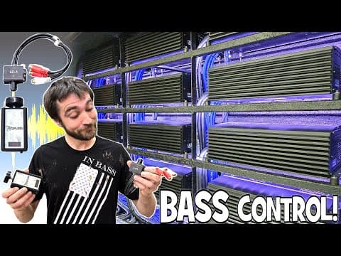 How To Wire Multiple Bass Knobs W/ Helix Car Audio Dsp + Director | Exo Rca Setup For Subwoofer Amps