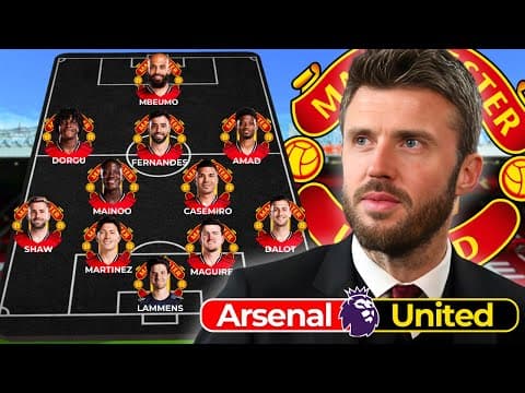 How Manchester United Can Beat Arsenal! | Live Analysis - Tactical Preview |