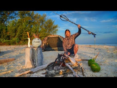 2 Days Stranded On A Remote Island - Survival Challenge In A Storm