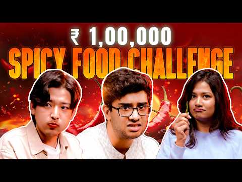 Spicy Food Challenge 🌶️ | Last To Stop Eating Wins 1 Lakh