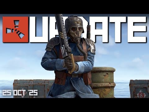Warhammer And An Rpg7, Naval Update On Hold?? | Rust Update 24th October 2025