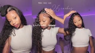 Wig Diaries Ep 15 | Luvme Hair’s Premax 250% Density Water Wave Wig | South African Youtuber
