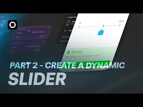 Create A Dynamic Slider Prototype In Play [part 2]