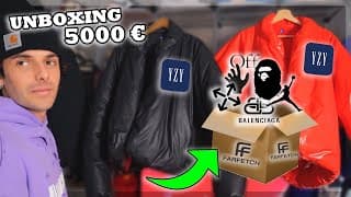 20 MINUTI DI UNBOXING GOLOSO! (Balenciaga, Yeezy Gap, Off-White, Jordan, e molto altro)
