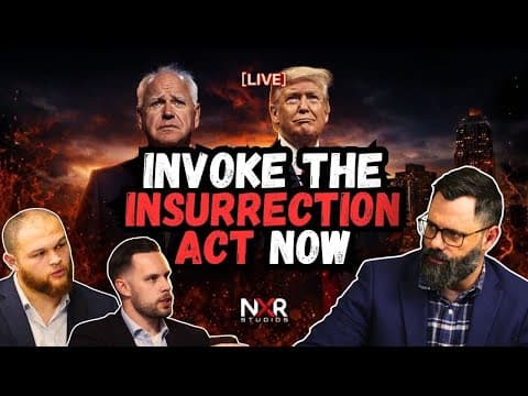Invoke The Insurrection Act | Chat Leak Reveals Obstruction