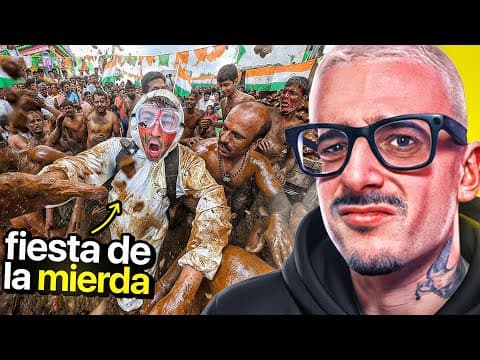 Grabó El Festival Indio De La Mierda Y Están Amenazando A Su Familia.