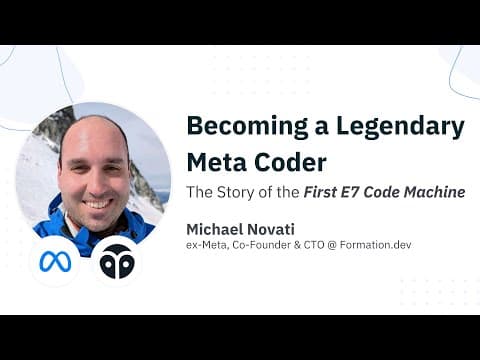 Becoming A Legendary Meta Coder: The Story Of The First E7 Code Machine