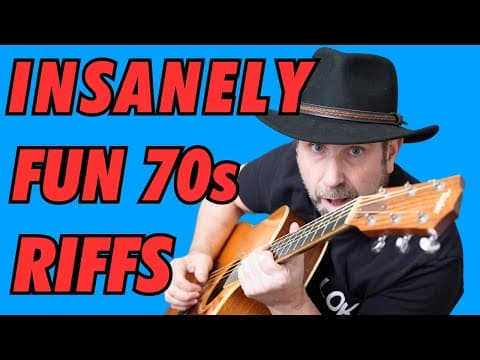 10 Insanely Fun 70's Riffs You Must Learn Now