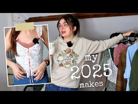 Reviewing Everything I Made In 2025 🧶🪡