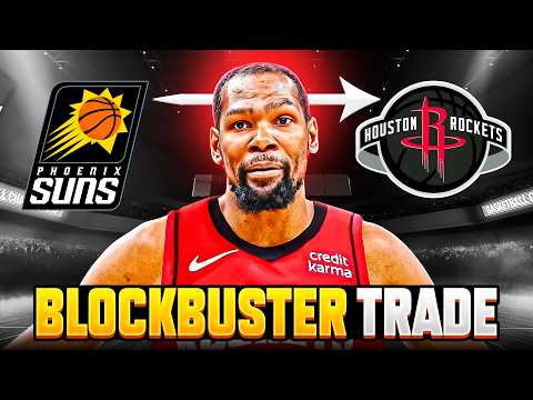 Shocking Kevin Durant Traded To Rockets! Full Trade Breakdown & Winners Revealed🌪️😱🔥