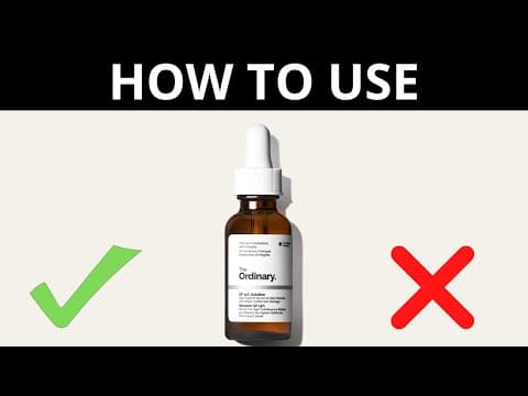 How To Use The Ordinary Gf 15% Solution