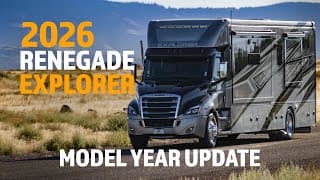 Renegade Explorer | 2026 Model Year Update