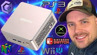 This Geekom A5 Amd Ryzen 5 Mini Pc Can Play Playstation 3 & Nintendo Switch !?