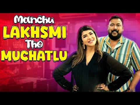 Lakshmi Manchu | Daksha | Food With Lakshmi Manchu | Street Byte | Silly Monks