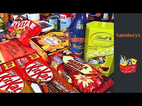 Sainsbury's Scotland | Uk Family Grocery Haul | 25th Of October :)