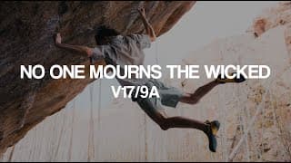 Uncut:  "no One Mourns The Wicked" - V17/9a - Hamish Mcarthur