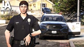 🔴late Night Patrol - Lapd - Authentic Gta 5 Rp (also Live @twitch.tv/invictuslive)