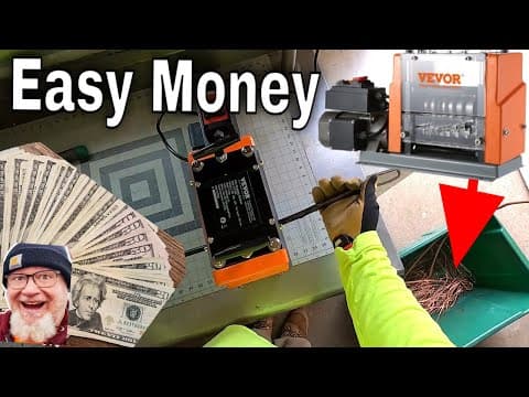 Copper Wire Stripping Made Easy - Vevor Wire Stripping Machine