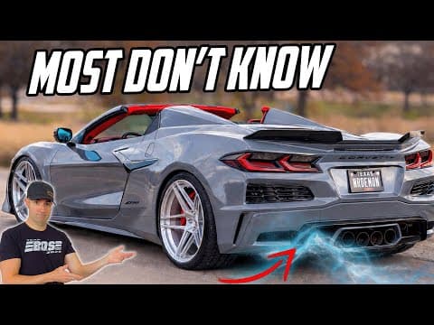 The C8 Detail Gm & Most Vette Owners Overlook