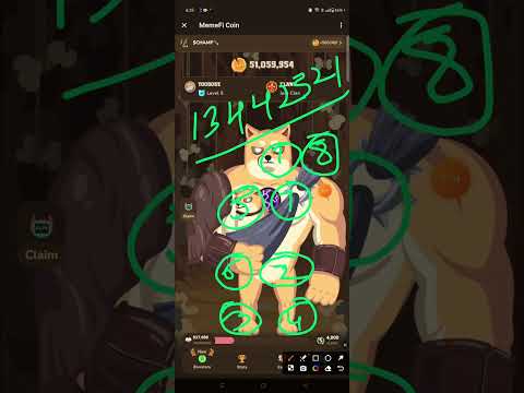 ( Level 1-13 ) Memefi Secret Reward Combo |memefi 4,000,000 Coins Code | Memefi Secret Code |#memefi
